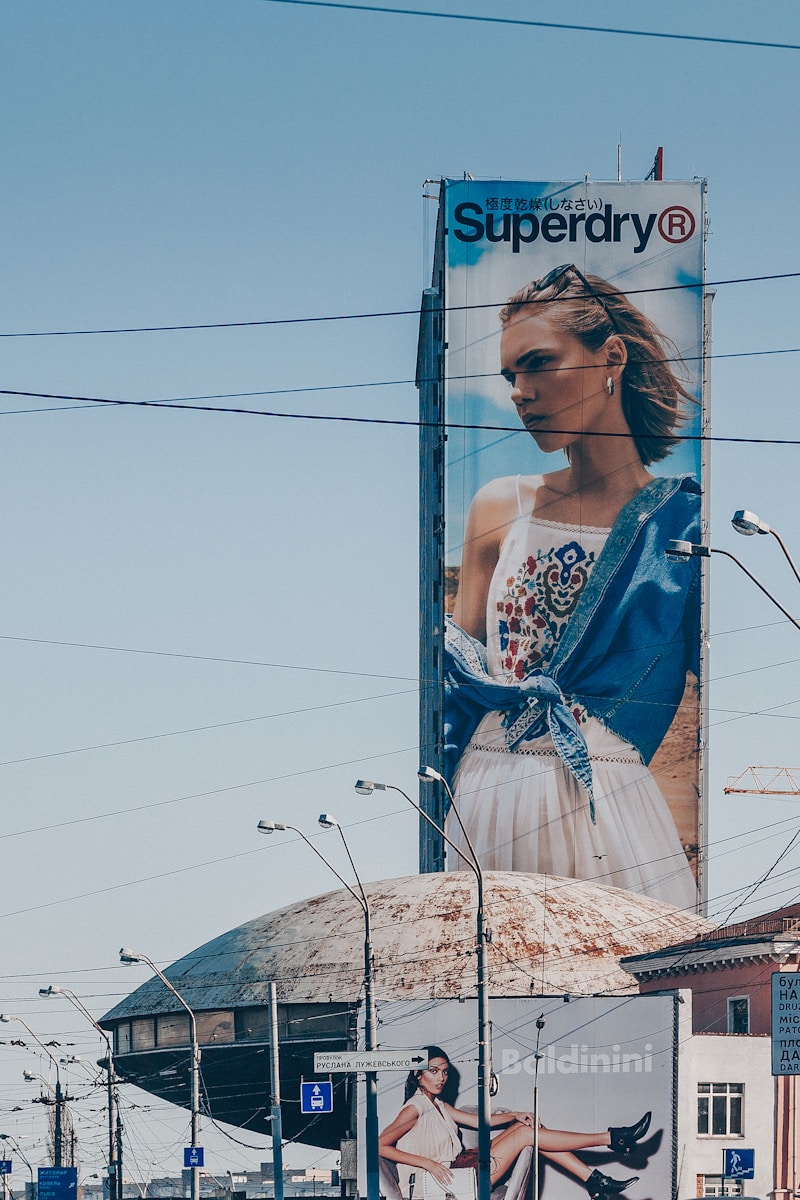 Superdry billboard